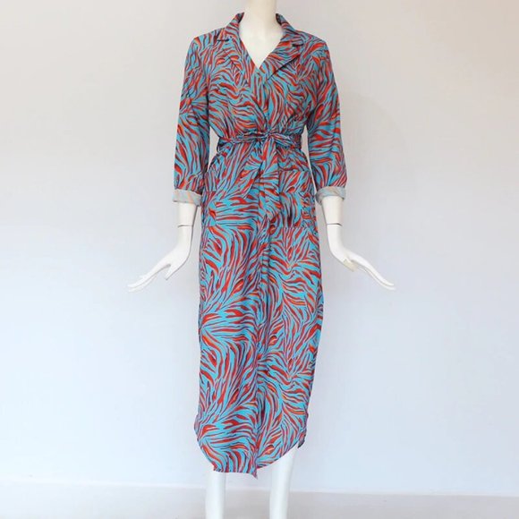 Just In ! 🆕 Hello Beach Green Striped Maxi Dress - Picture 6 of 8